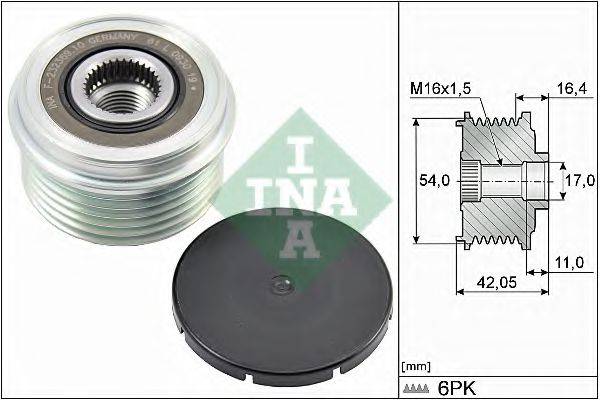 INA 535028510 Механізм вільного ходу генератора