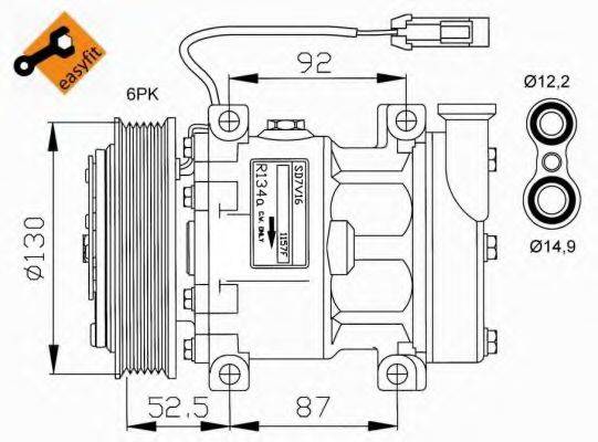 NRF 32113G Компресор, кондиціонер