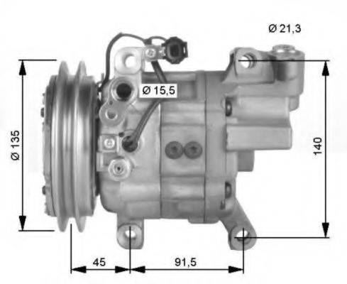 NRF 32475G Компресор, кондиціонер