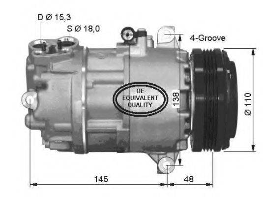 NRF 32493 Компресор, кондиціонер