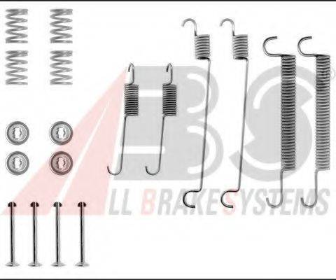 A.B.S. 0547Q Комплектуючі, гальмівна колодка