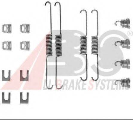 A.B.S. 0553Q Комплектуючі, гальмівна колодка