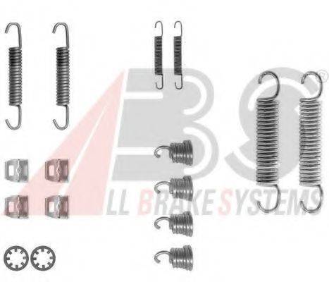 A.B.S. 0612Q Комплектуючі, гальмівна колодка