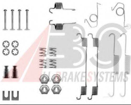 A.B.S. 0626Q Комплектуючі, гальмівна колодка