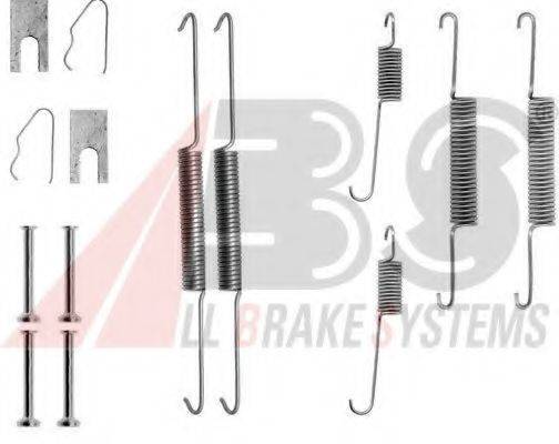 A.B.S. 0645Q Комплектуючі, гальмівна колодка