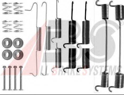 A.B.S. 0648Q Комплектуючі, гальмівна колодка