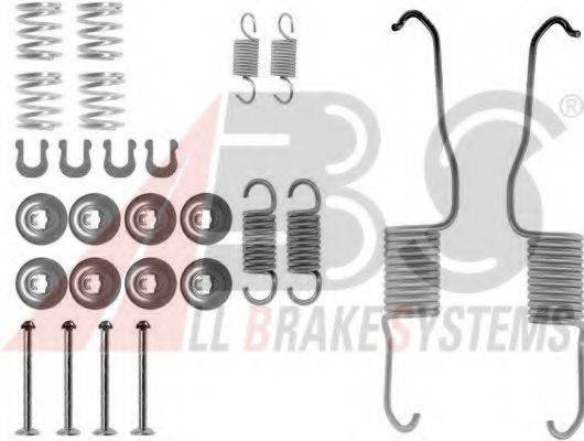 A.B.S. 0684Q Комплектуючі, гальмівна колодка