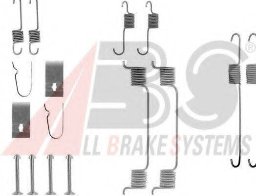 A.B.S. 0700Q Комплектуючі, гальмівна колодка