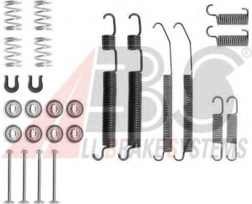 A.B.S. 0762Q Комплектуючі, гальмівна колодка