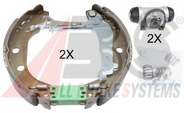 A.B.S. 111451 Комплект гальмівних колодок