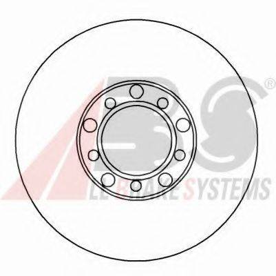 A.B.S. 15740OE гальмівний диск