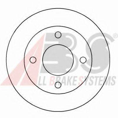 A.B.S. 15753 гальмівний диск