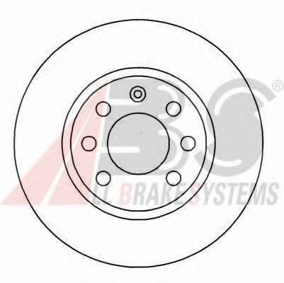 A.B.S. 15929OE гальмівний диск