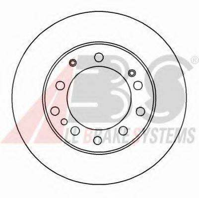 A.B.S. 15940 гальмівний диск
