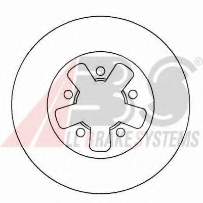 A.B.S. 15995 гальмівний диск