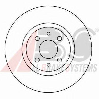A.B.S. 16061 гальмівний диск