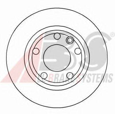 A.B.S. 16083OE гальмівний диск