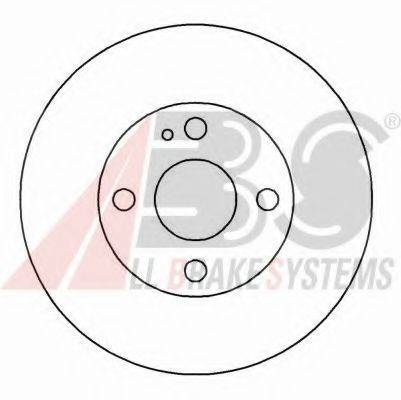 A.B.S. 16087 гальмівний диск