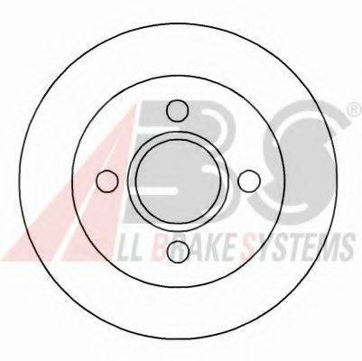 A.B.S. 16191 гальмівний диск