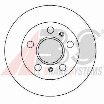 A.B.S. 16215 гальмівний диск