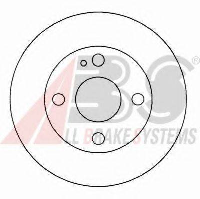 A.B.S. 16225OE гальмівний диск