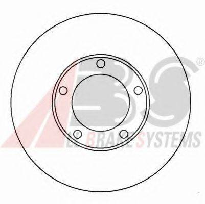 A.B.S. 16235OE гальмівний диск