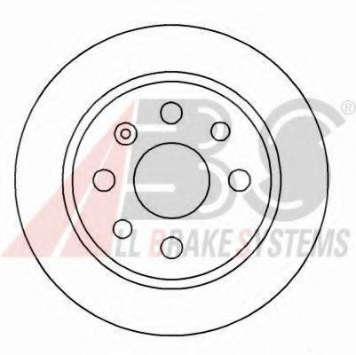 A.B.S. 16488OE гальмівний диск