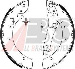A.B.S. 8319 Комплект гальмівних колодок