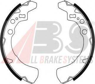 A.B.S. 8656 Комплект гальмівних колодок