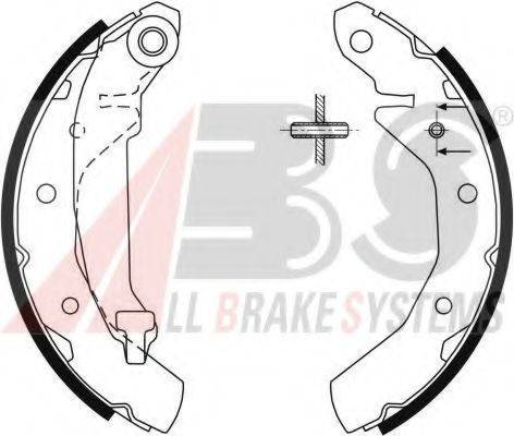 A.B.S. 9061 Комплект гальмівних колодок