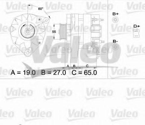 VALEO 433488 Генератор