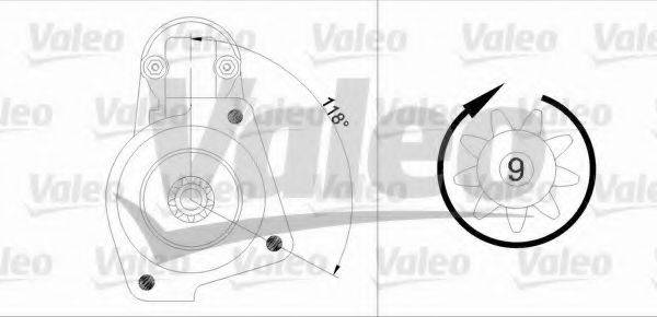 VALEO 436016 Стартер