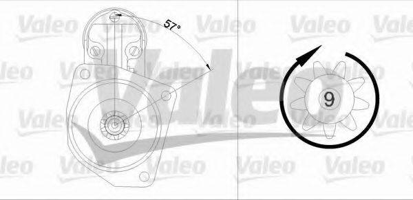 VALEO 436018 Стартер