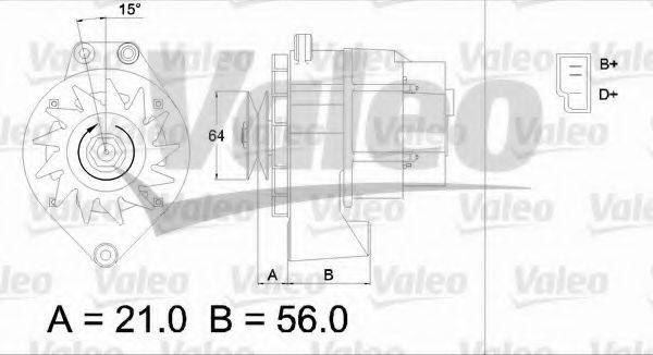 VALEO 436219 Генератор