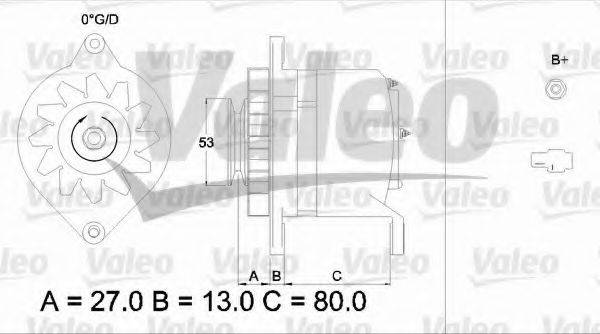 VALEO 436507 Генератор