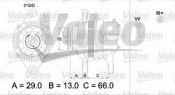 VALEO 436542 Генератор