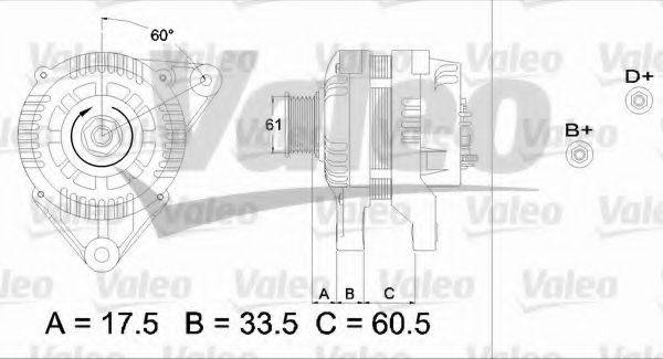 VALEO 436719 Генератор