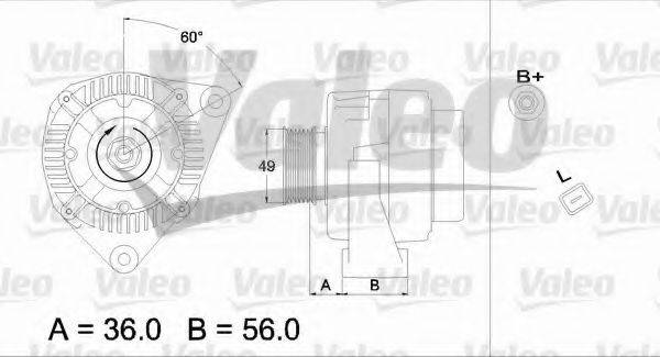 VALEO 437226 Генератор