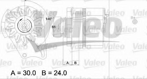 VALEO 437370 Генератор