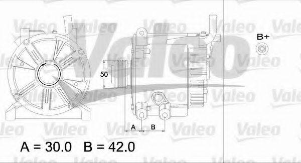 VALEO 437415 Генератор