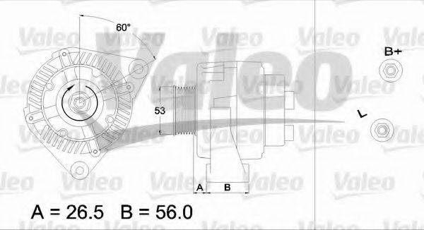 VALEO 437425 Генератор