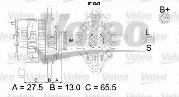 VALEO 437478 Генератор