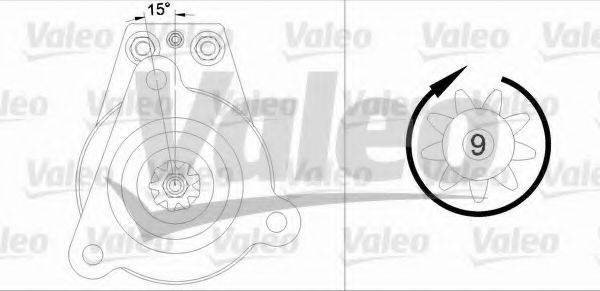 VALEO 455530 Стартер