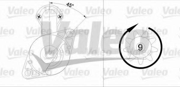 VALEO 455588 Стартер