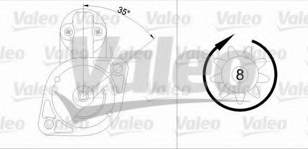 VALEO 455607 Стартер