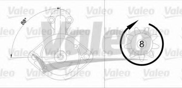 VALEO 455613 Стартер