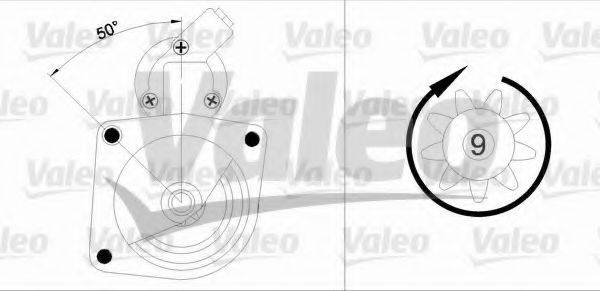 VALEO 455626 Стартер