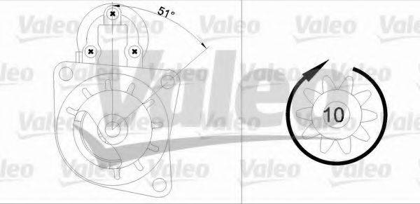 VALEO 455684 Стартер