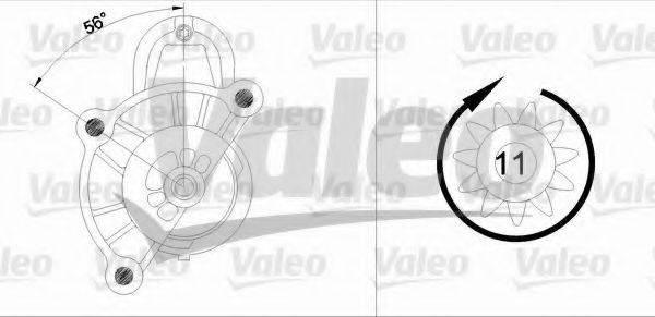 VALEO 455691 Стартер