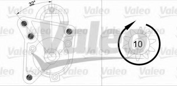 VALEO 455738 Стартер